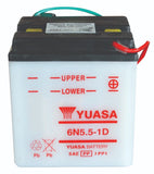 YUASA 6 VOLT BATTERY 6N5.5-1D