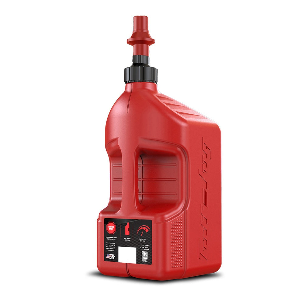 Gen 3 - 5G/20L Red Tuff Jug with Red Ripper Cap w/ View Strip - Superseded from 7-RURR