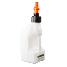 Gen 3 - 2.5G/10L White Tuff Jug with Orange Ripper Cap w/ View Strip - Superseded from 7-WURO10