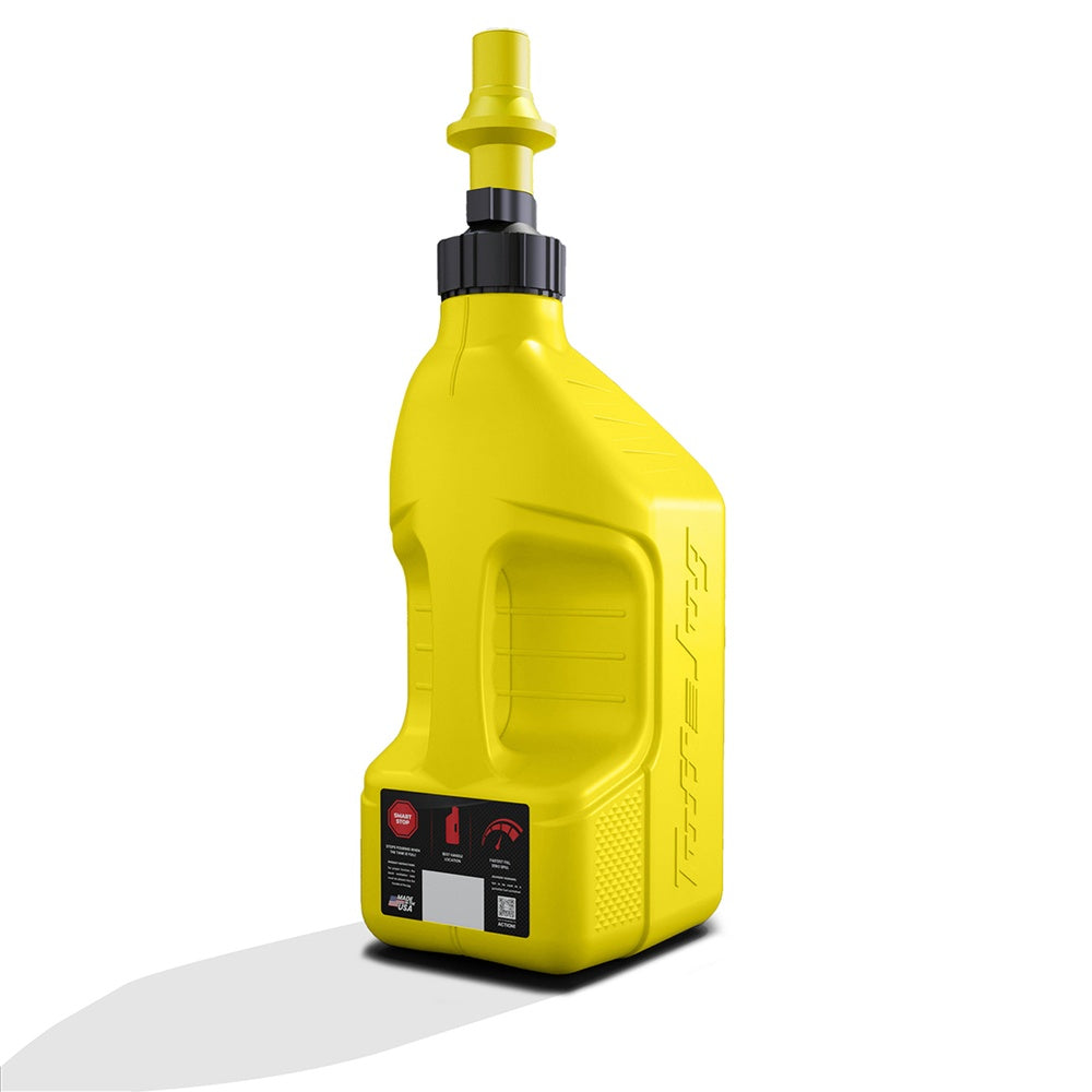 5 gal/20 Litre Yellow Tuff Jug with Yellow Ripper Cap - Superseded to 7-YUYRVS20