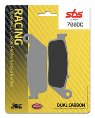 SBS FRICTION - Dual Carbon Front Brake Pads - (Track Use) - 700DC-