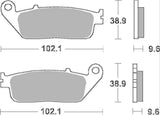 SBS FRICTION - Sinter Front Brake Pads - 700HS-