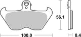 SBS FRICTION - Sinter Front Brake Pads - 703HS-