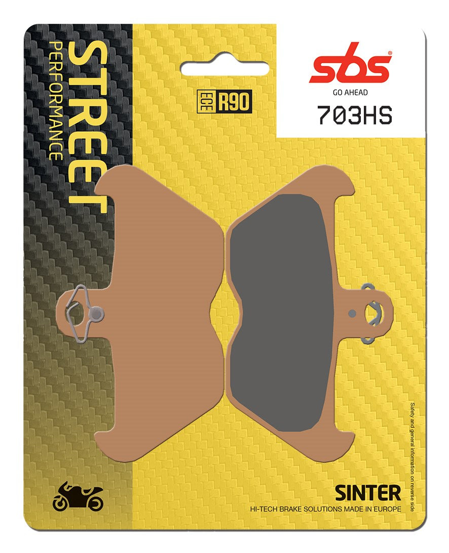 SBS FRICTION - Sinter Front Brake Pads - 703HS-