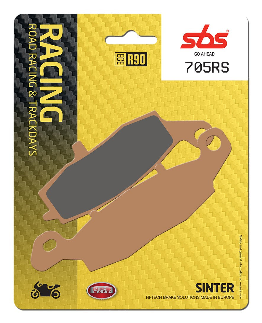 SBS FRICTION - Racing Sinter Front Brake Pads *BENDIX PACKAGING* - 705RS-