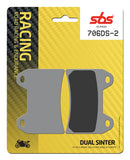 SBS FRICTION - Dual Sinter Front Racing Brake Pads - Moto2, 3 & WSBK SPEC - 706DS2-