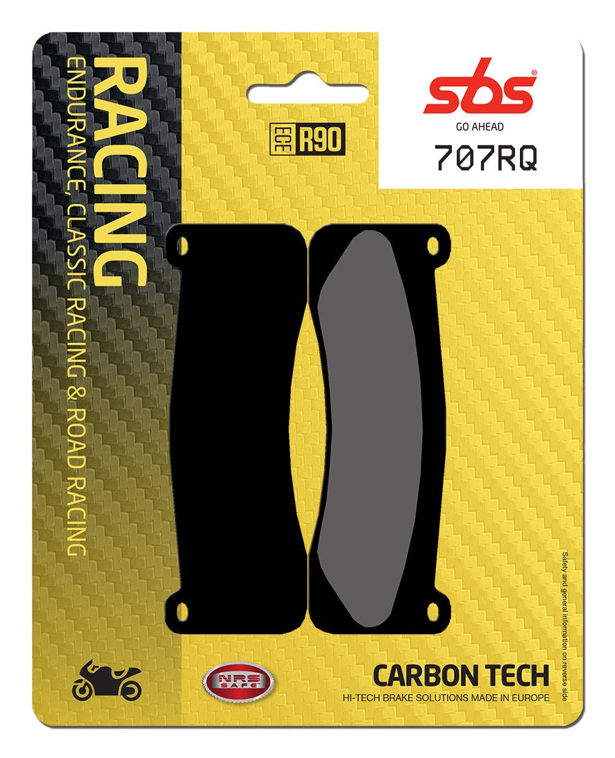 SBS FRICTION - Carbon Tech Racing Rear Brake Pads - 707RQ-