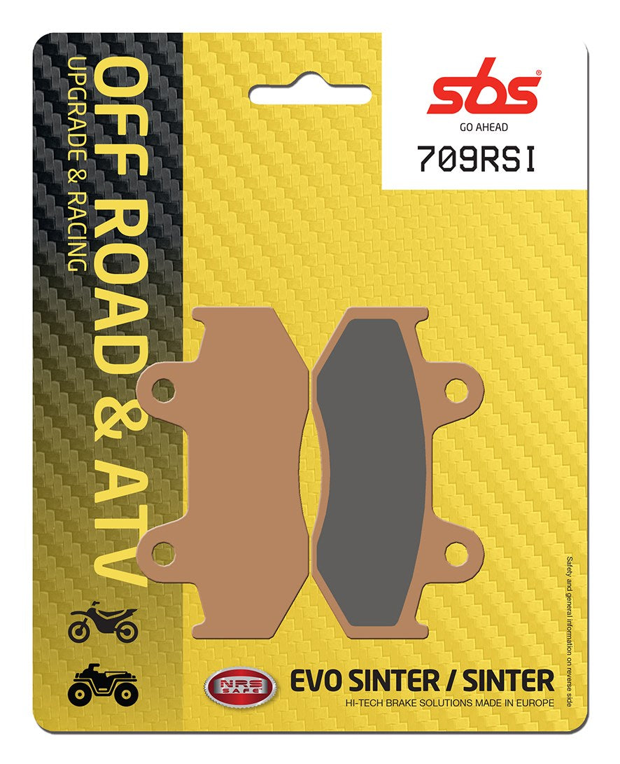 SBS FRICTION - Racing Sinter Off Road Rear Brake Pads (SBS 125) - 709RSI-