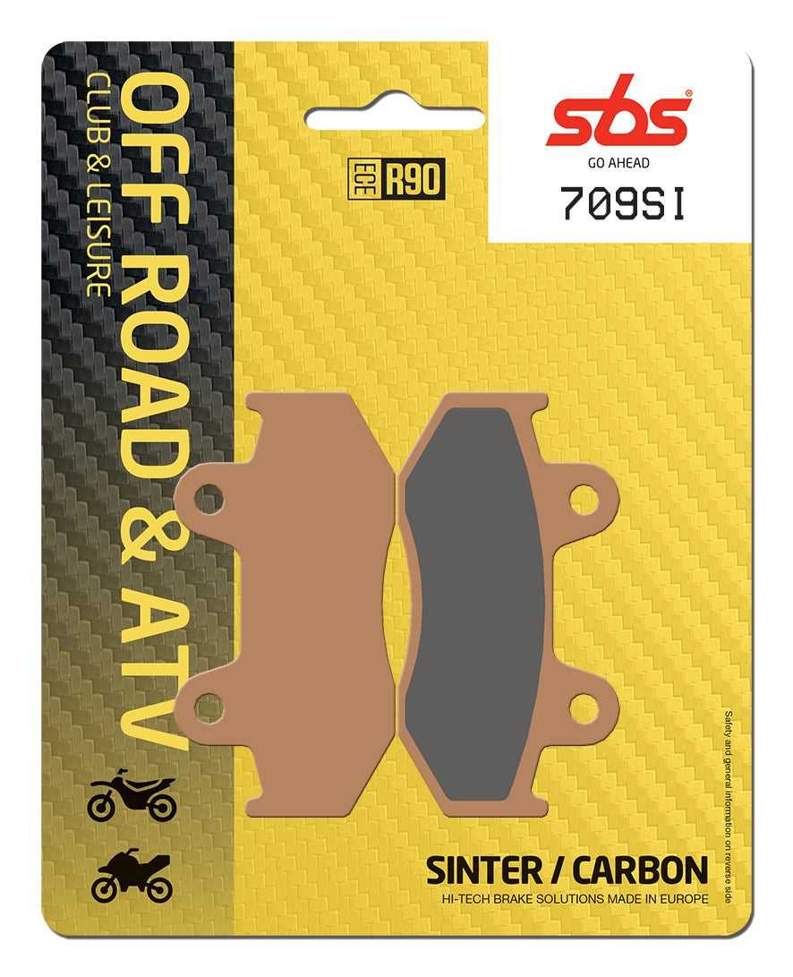 SBS FRICTION - Sinter Off Road Rear Brake Pads (SBS 125) - 709SI-