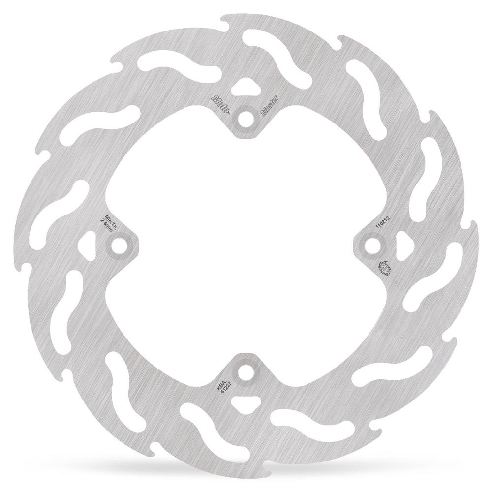 Moto-Master Flame Fixed Brake Disc Rear - Kawasaki: KX80/100, Suzuki: RM80/85