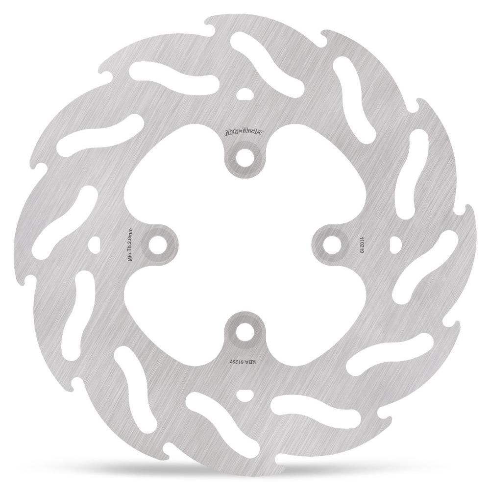 Moto-Master Flame Fixed Brake Disc Rear - KTM: SX65 2000-2003