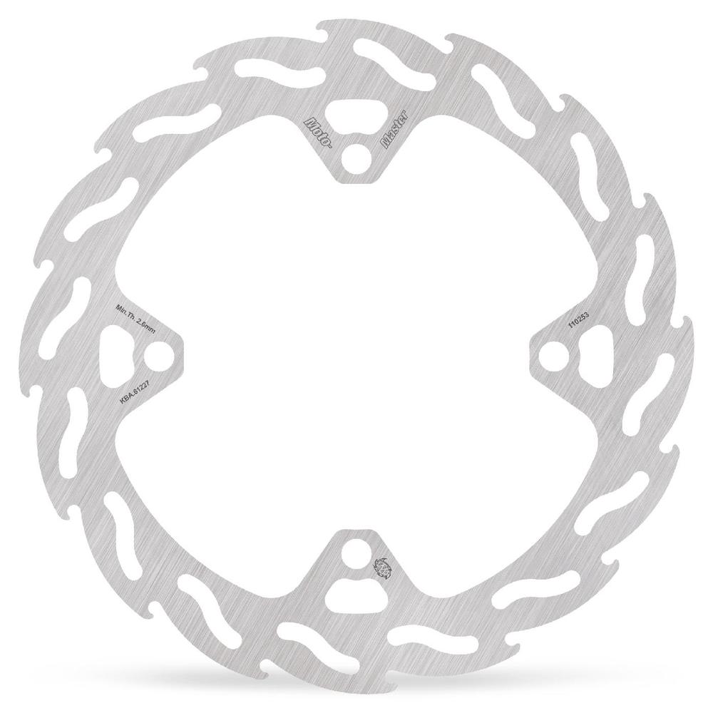 Moto-Master Flame Fixed Brake Disc Rear - Suzuki: RMZ250/450, RMX450Z