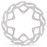 Moto-Master Flame Fixed Brake Disc Front - Kawasaki: KX80/100