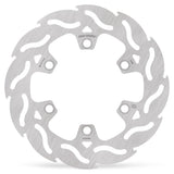 Moto-Master Flame Fixed Brake Disc Rear - Kawasaki: KDX125/200/250