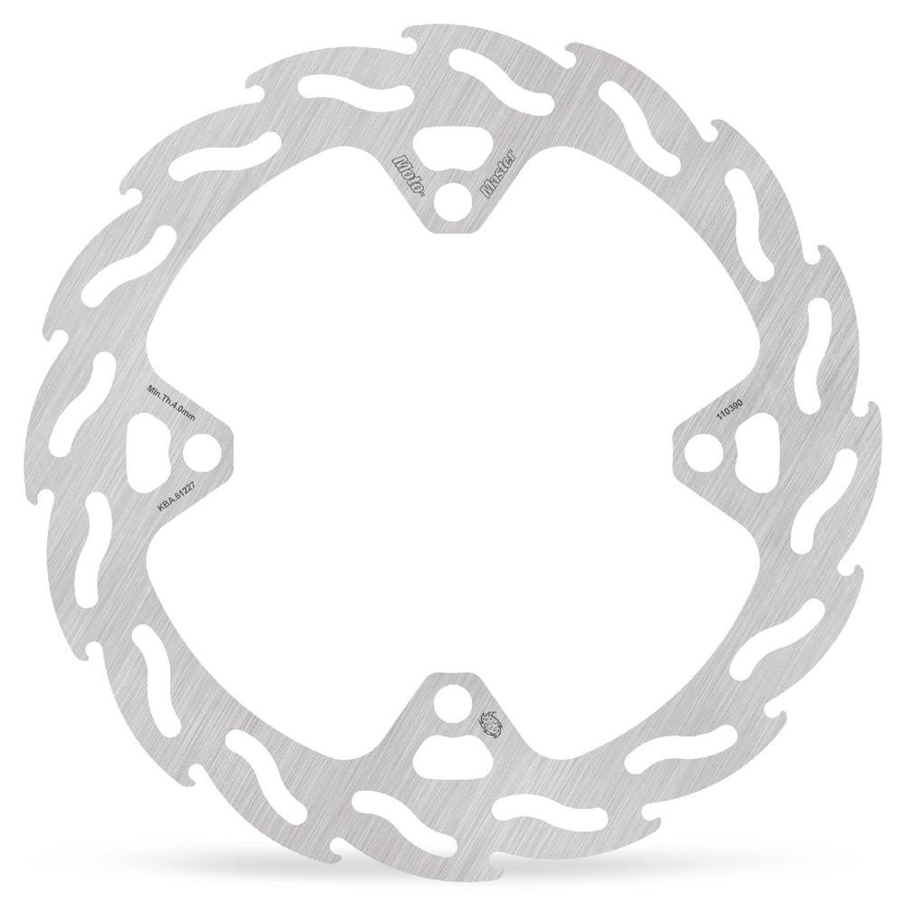 Moto-Master Flame Fixed Brake Disc Rear - Suzuki: Factory 4.4mm