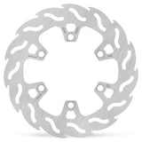 Moto-Master Flame Fixed Brake Disc Front - right Kawasaki: KLX250R/SE/SR, KLX650R