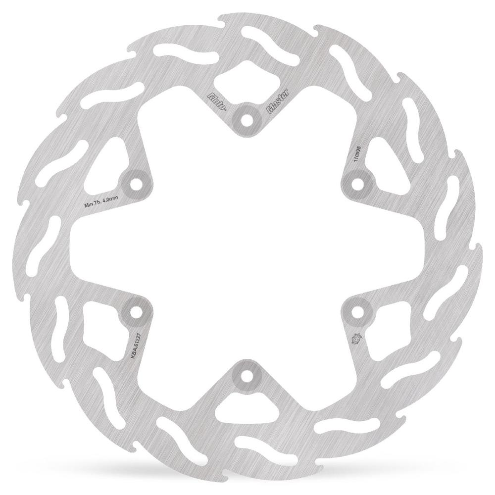 Moto-Master Flame Fixed Brake Disc Rear - Yamaha: Factory 4.4mm
