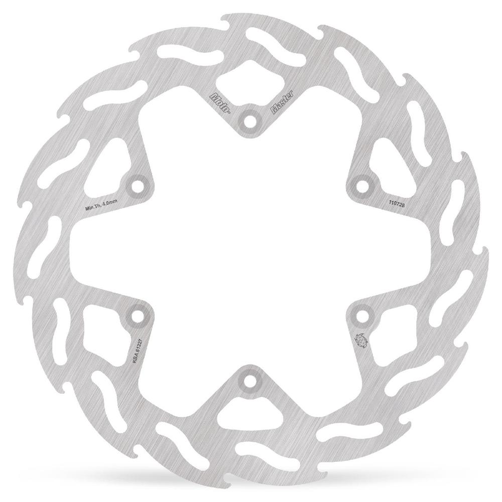 Moto-Master Flame Fixed Brake Disc Rear - Yamaha: Factory 4.4mm