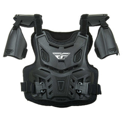 Fly Racing Roost Body Armour - Revel - Offroad Youth - White