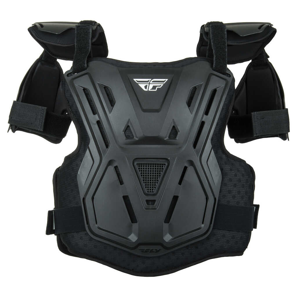Fly Racing Roost Body Armour - Revel - Offroad Youth - White