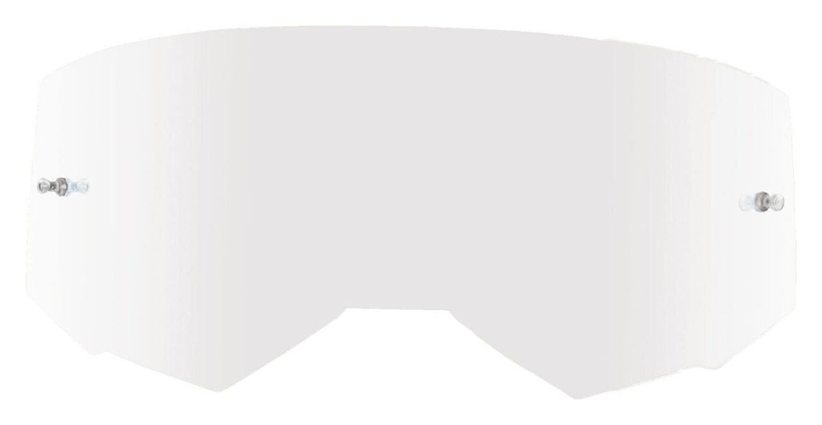 Fly Racing - Focus & Zone - Youth - Single Lens - Clear with Post