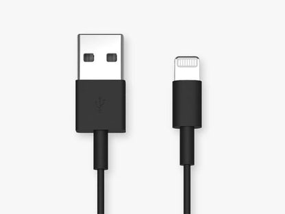 USB-A TO LIGHTNING CABLE - 20CM FOR CHARGER