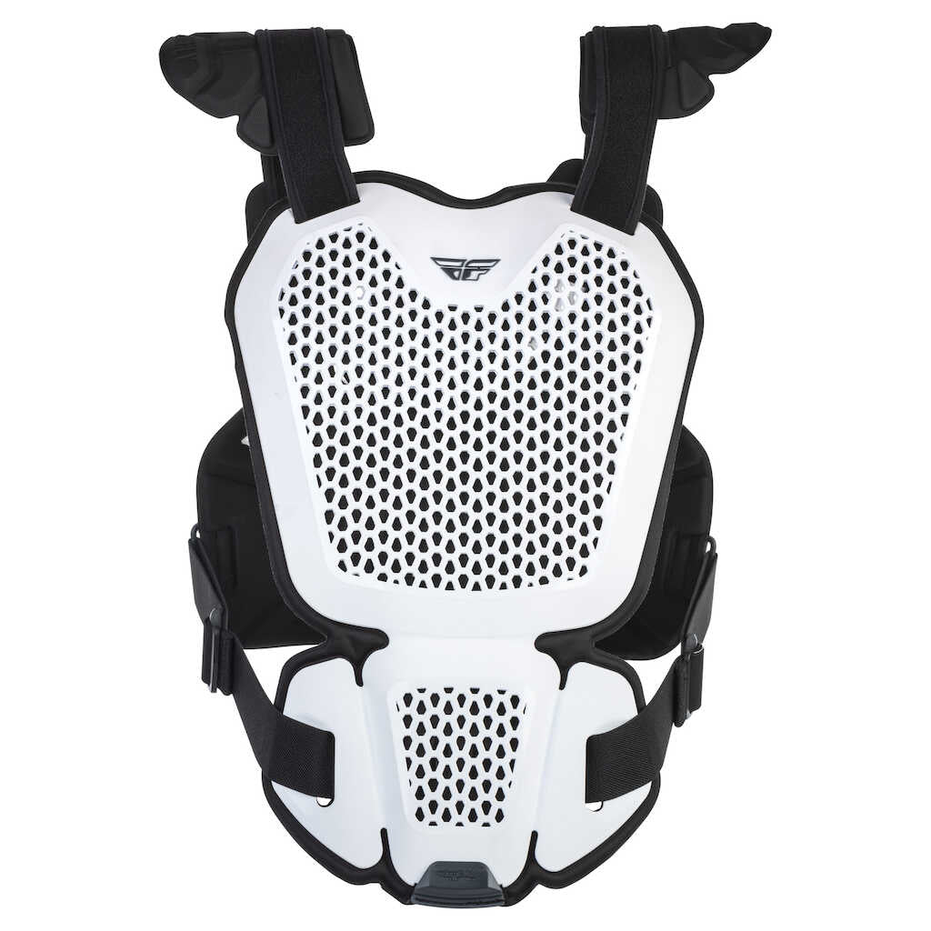 Fly Racing Roost Body Armour - Lite - White - S/M