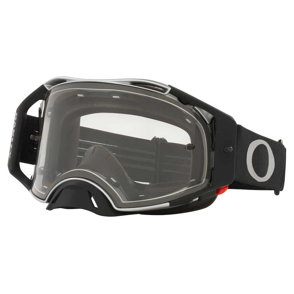Oakley - Airbrake - Tuff Blocks - Black Gunmetal - Clear Lens
