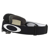Oakley - L Frame - Jet Black - Dark Grey Lens