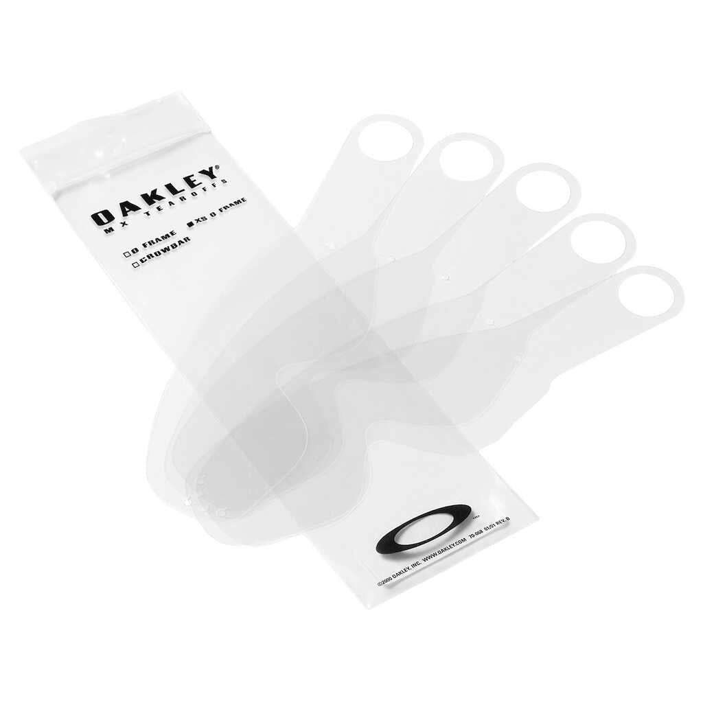 Spare Part - Oakley O Frame XS - MX Goggle - Standard Tear Offs - 25 Pack