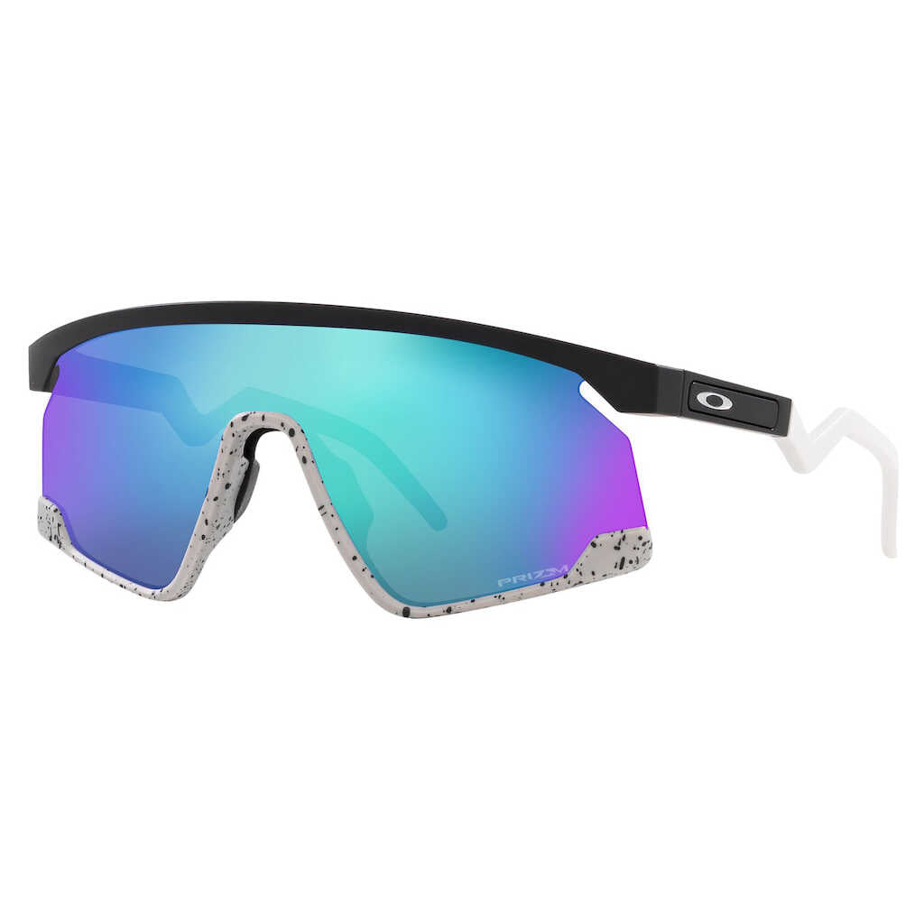 Oakley Sunglasses - BXTR - Matte Black - Prizm Sapphire Lens
