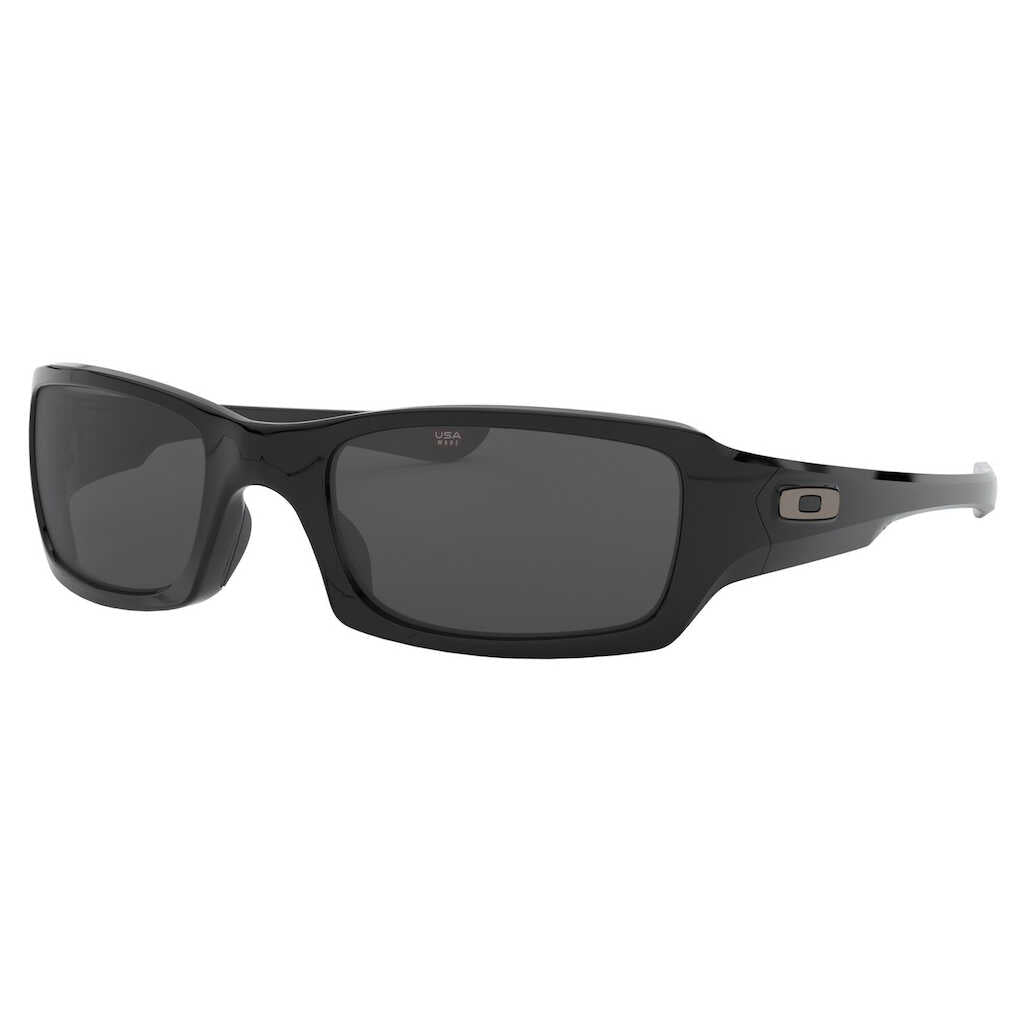 Oakley Sunglasses - Fives Squared - Polished Black - Grey Lens