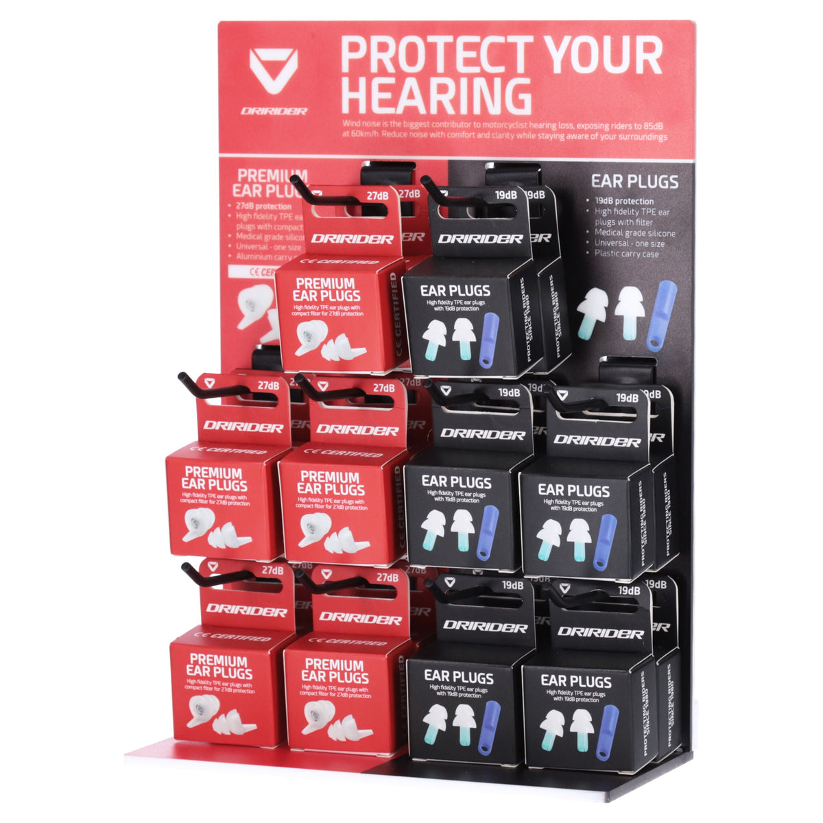 Dririder Ear Plugs - Starter Pack