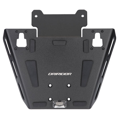 LUGGAGE BMW R1250GS TOP PLATE (20-22) - BLACK ANODIZED ALUMINUM