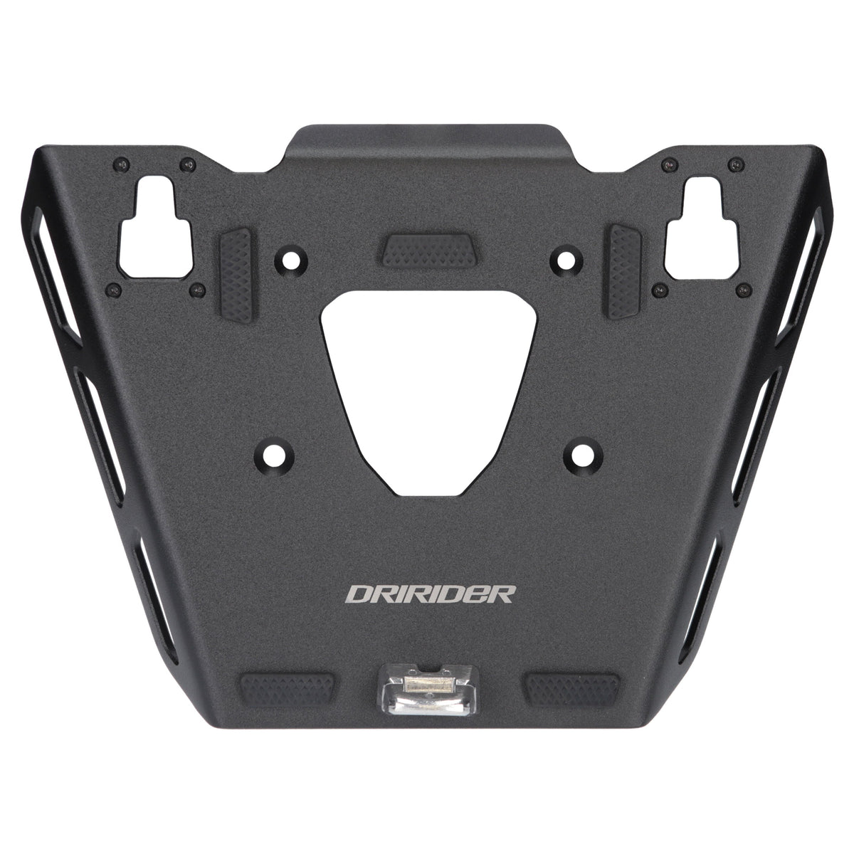 LUGGAGE HONDA AFRICA TWIN TOP PLATE (20-22) - BLACK ANODIZED ALUM.