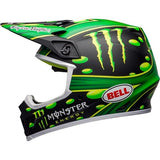 BELL MX-9 MIPS SHOWTIME - MATTE BLACK/GREEN