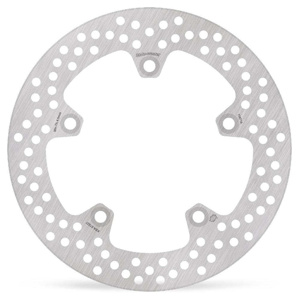 Moto-Master Halo Fixed Brake Disc - Rear Suzuki: SV650 2007 on, SV650S ABS 2007-2012