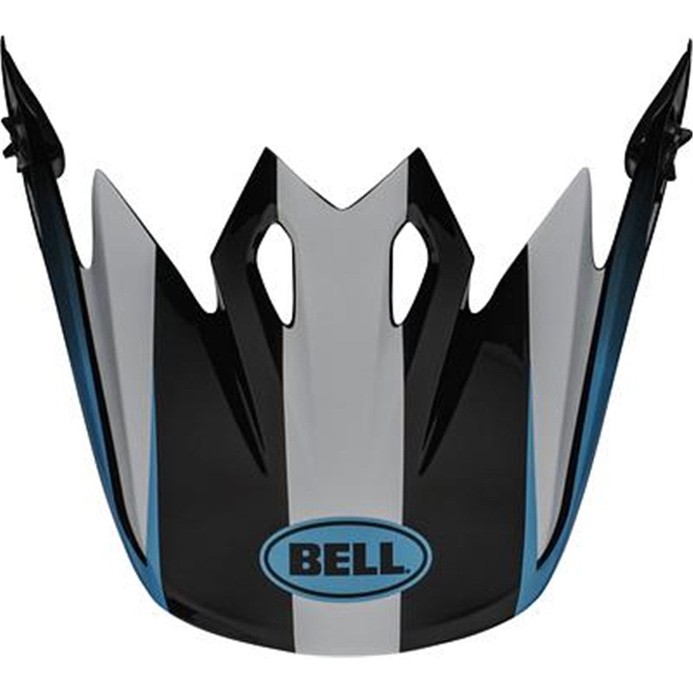 Bell S/P - MX-9 MIPS Peak Dash WHT/BLU