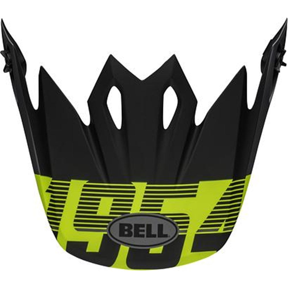 BELL S/P - MX-9 MIPS PEAK STRIKE MATT GRY/BLK/HI-VIZV