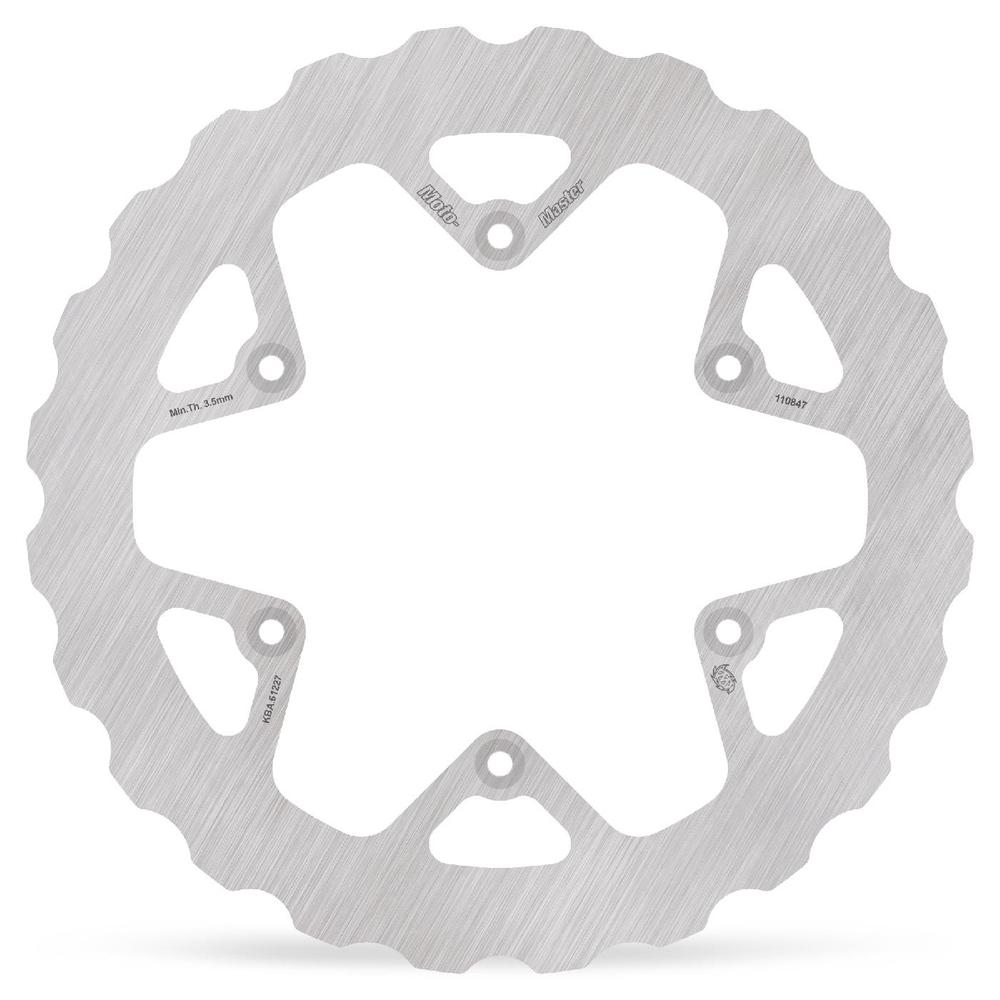 Moto-Master Mud Fixed Brake Disc Solid Rear - Yamaha YZ450F 2020 on