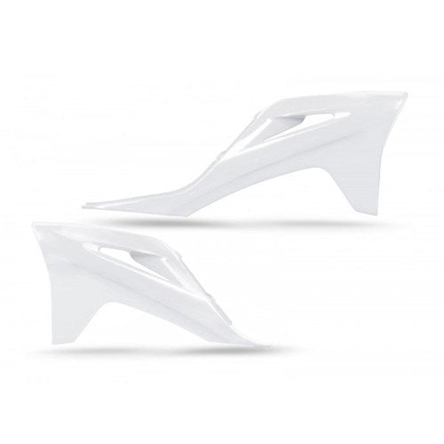 UFO Gas Gas MC/MC-F/EX/EX-F/EC/EC-F 21-22 Radiator Covers (WHT)