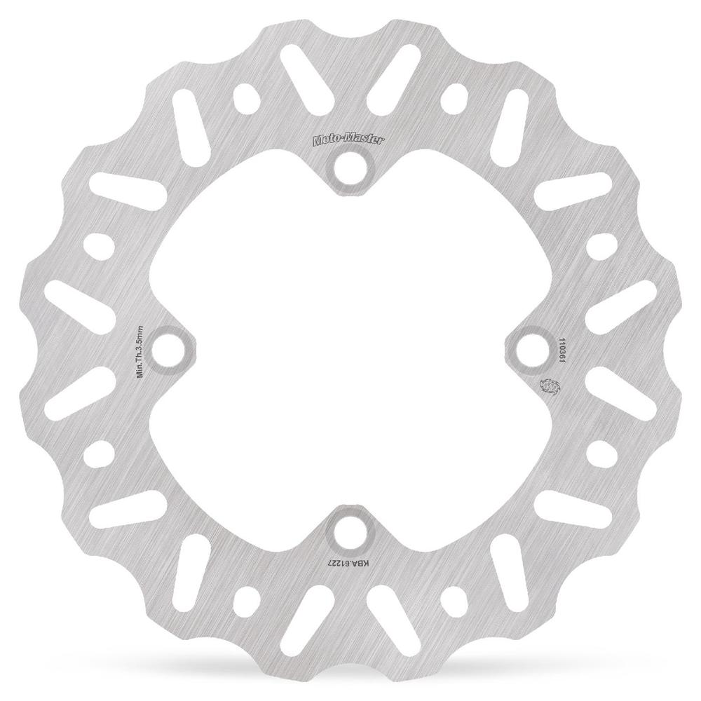 Moto-Master Nitro Fixed Brake Disc Rear - Kawasaki: KX85
