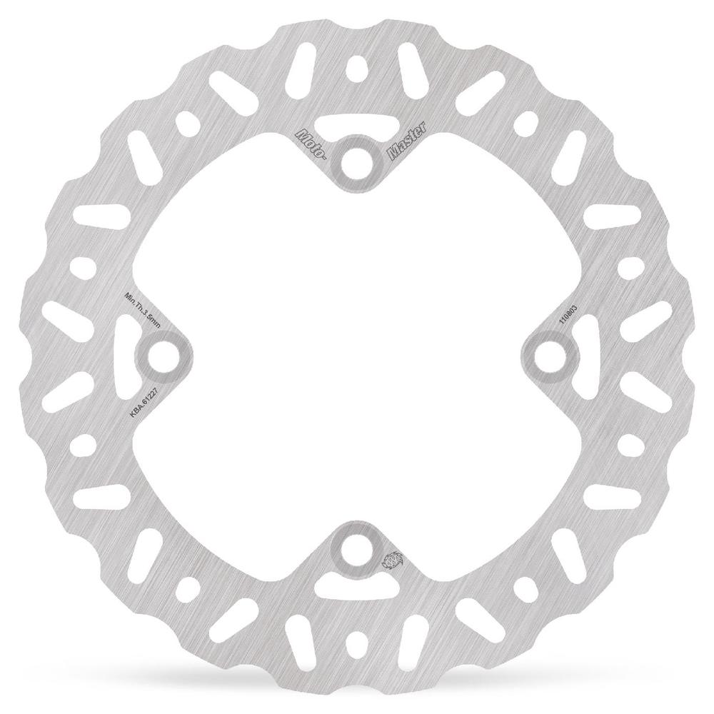 Moto-Master Nitro ATV Fixed Brake Disc Rear - Honda: XR250/400/600/650L, Kawasaki: KFX400