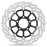 Moto-Master Flame Road Floating Brake Disc Front Left - Suzuki: DL650/1000 V-Strom, SV1000, Kawasaki: KLV1000