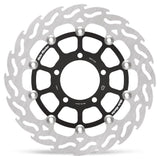 Moto-Master Flame Road Floating Brake Disc Front Left - Kawasaki: ZX-10R Ninja/ABS, GTR1400/ABS, ZZR1400/ABS