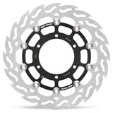 Moto-Master Flame Road Floating Brake Disc Front Left - Suzuki: GSX R600/R750/R1000