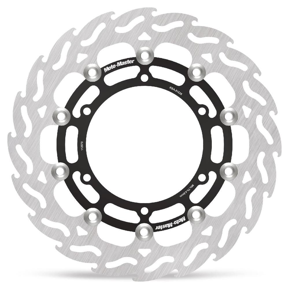 Moto-Master Flame Road Floating Brake Disc Front Left - Yamaha: MT-01 07-08