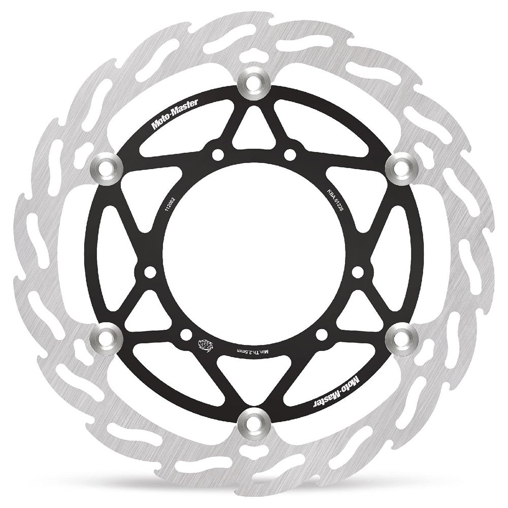 Moto-Master Flame Floating Brake Disc Front  - Honda: CR125/250/500, CRF250/450 270mm