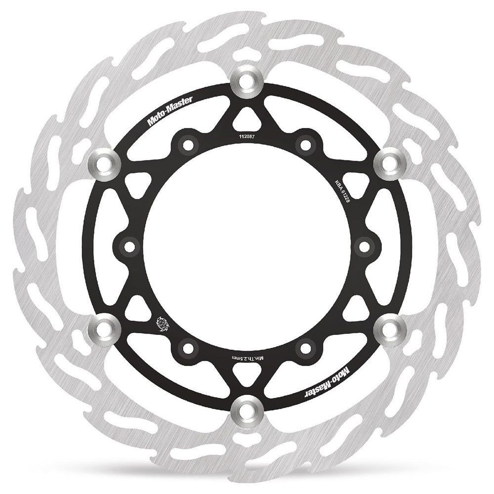 Moto-Master Flame Floating Brake Disc Front  - Yamaha: WR/WRF, Suzuki: RM125/250 OS 270mm