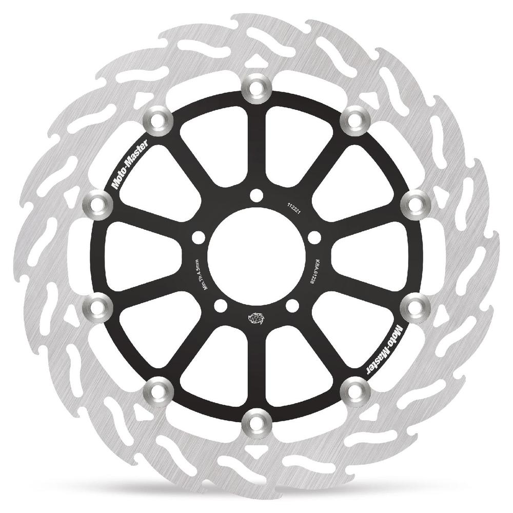 Moto-Master Flame Road Floating Brake Disc Front Right - KTM: Superduke 1290